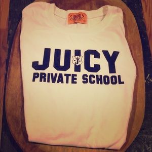 Juicy Couture private school long sleeve